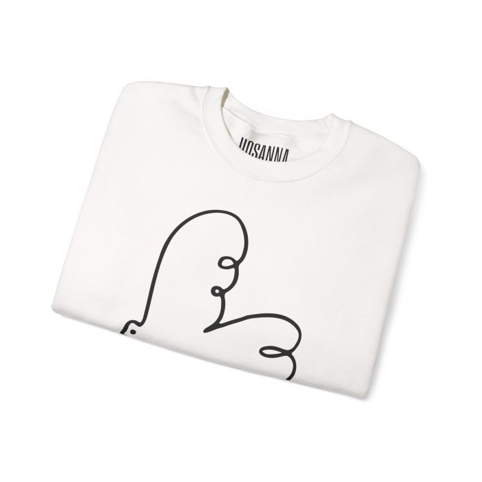 Holy Dove - Hosanna Christian Crewneck Sweatshirt - Image 3