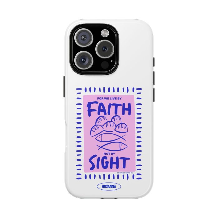 Faith Over Sight Phone Case – “For We Live By Faith, Not By Sight” Inspirational iPhone Cover - Image 2