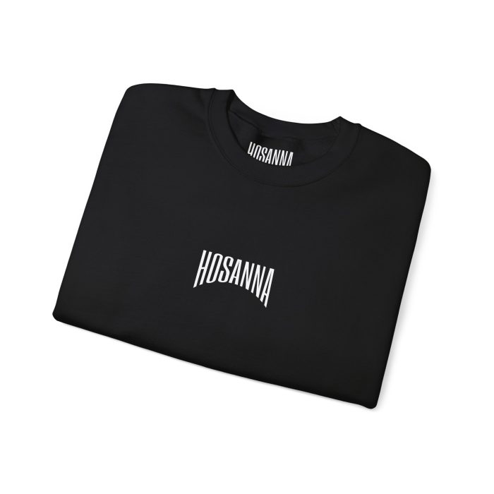 God is King - Hosanna Christian Crewneck Sweatshirt - Image 3