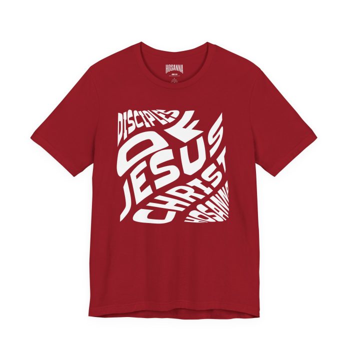 Disciple of Jesus Christ' Design Tee - Hosanna Christian T Shirt - Image 67