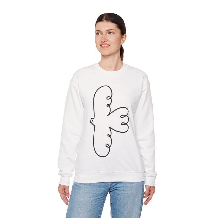 Holy Dove - Hosanna Christian Crewneck Sweatshirt - Image 8