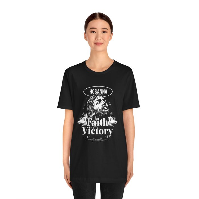 Faith Victory Unisex Tee - Hosanna Christian T Shirt - Image 9