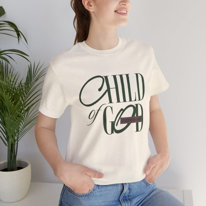 Child of God Unisex Jersey Tee - Hosanna Christian Clothing - Image 55
