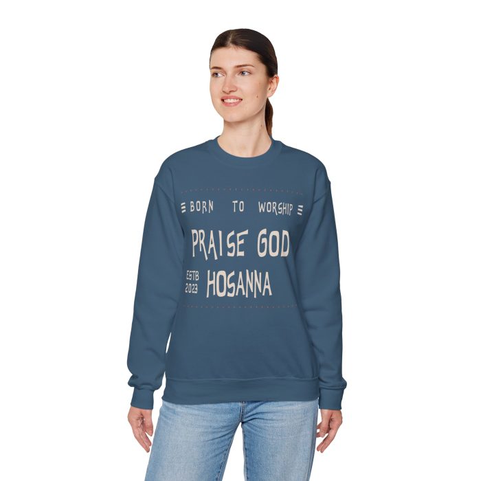 Praise God, Hosanna Crewneck Sweatshirt - Image 32