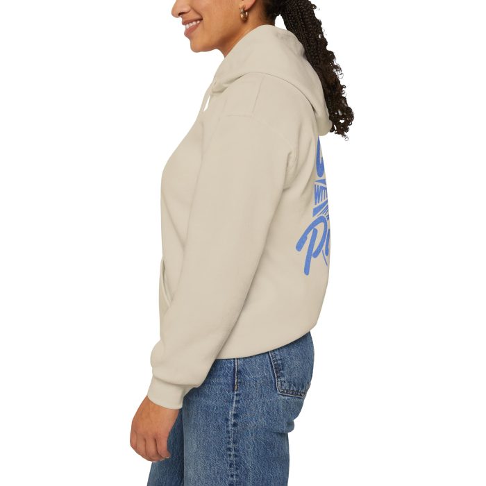 Created With Purpose, For Purpose - Hosanna Christian Hooded Sweatshirt - Image 12
