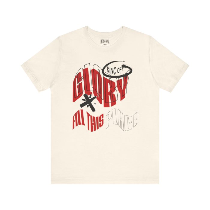 King of Glory Unisex Jersey Tee - Hosanna Christian T-Shirt - Image 31