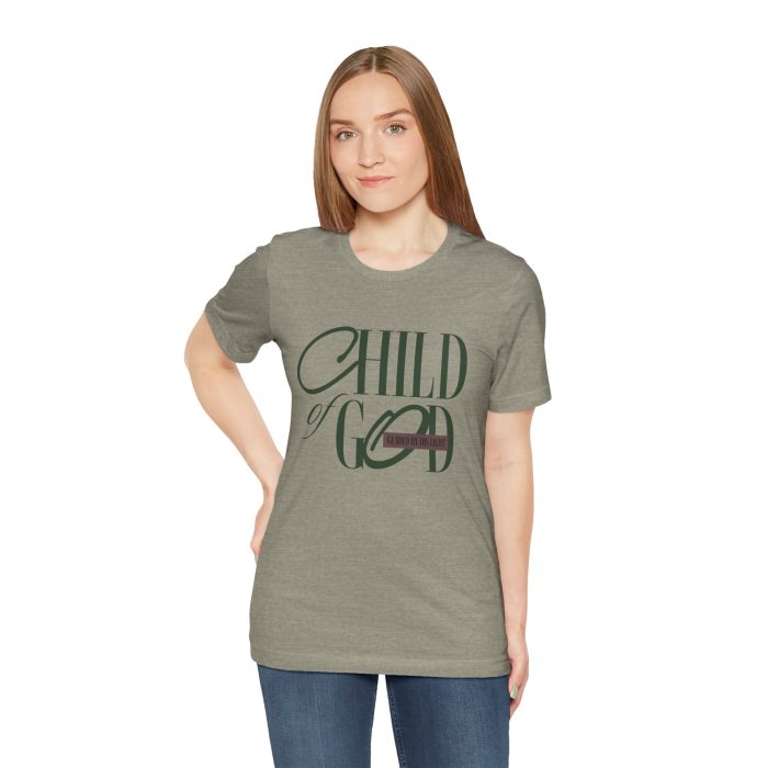 Child of God Unisex Jersey Tee - Hosanna Christian Clothing - Image 77