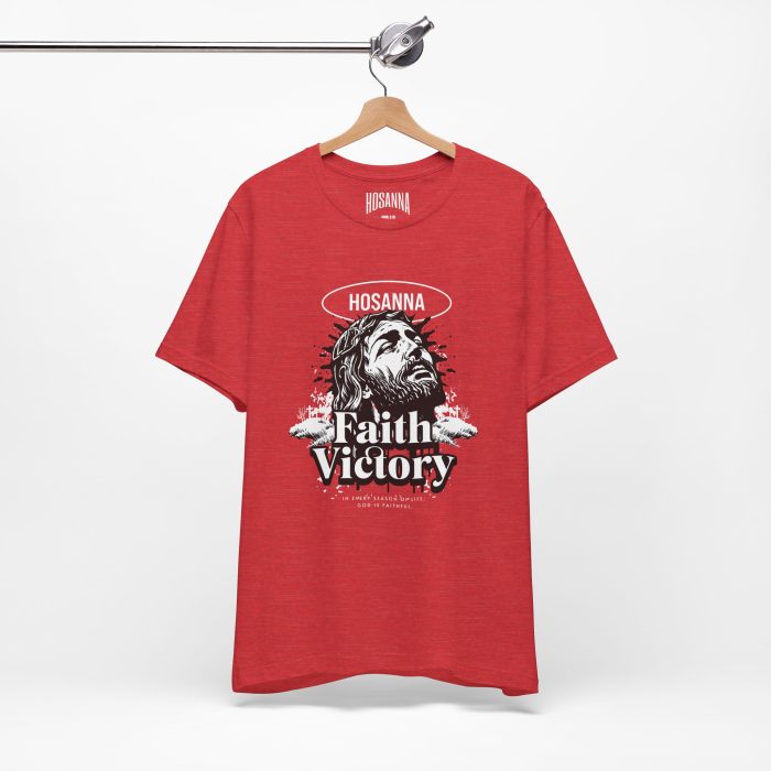 Faith Victory Unisex Tee - Hosanna Christian T Shirt - Image 38