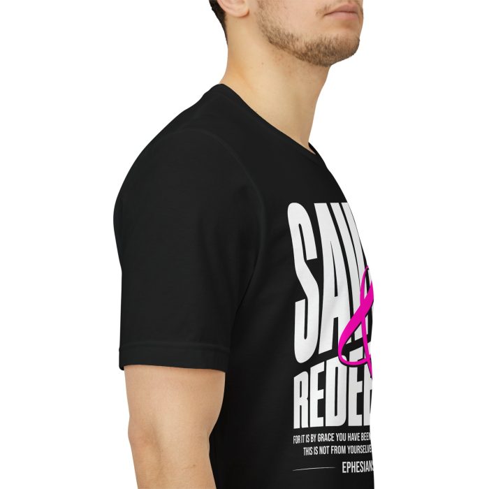 Saved & Redeemed Short Sleeve Tee - Christian Hosanna T Shirt - Image 28