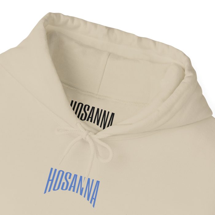 Created With Purpose, For Purpose - Hosanna Christian Hooded Sweatshirt - Image 5