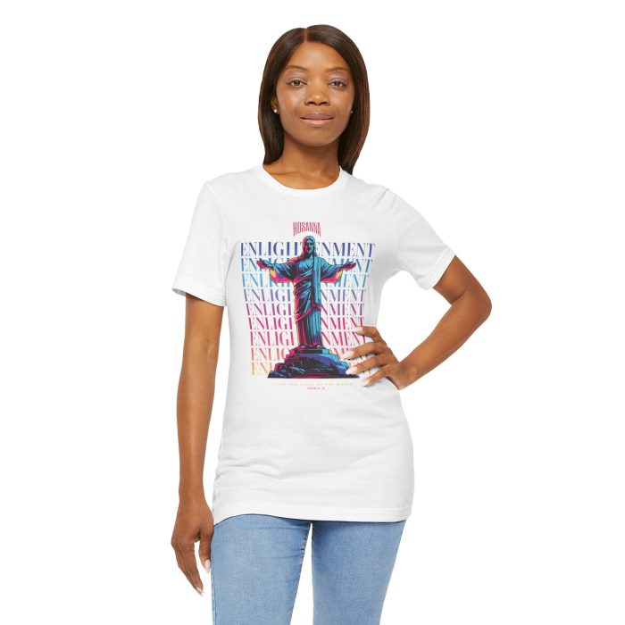 Enlightenment - Unisex Jersey Short Sleeve Hosanna Christian T-Shirt - Image 20
