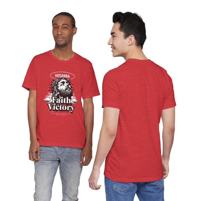 Faith Victory Unisex Tee - Hosanna Christian T Shirt - Image 56