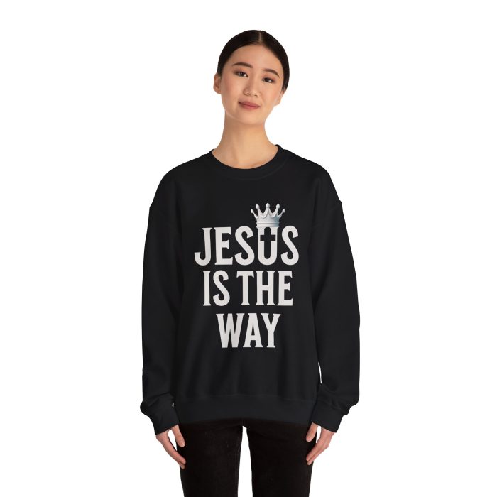 Jesus is the Way - Hosanna Crewneck Sweatshirt - Image 4