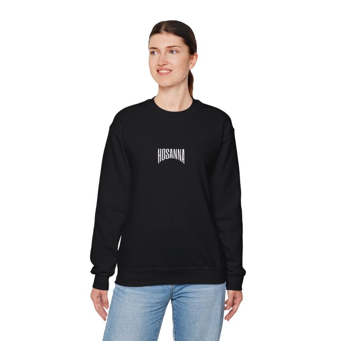 God is King - Hosanna Christian Crewneck Sweatshirt - Image 8