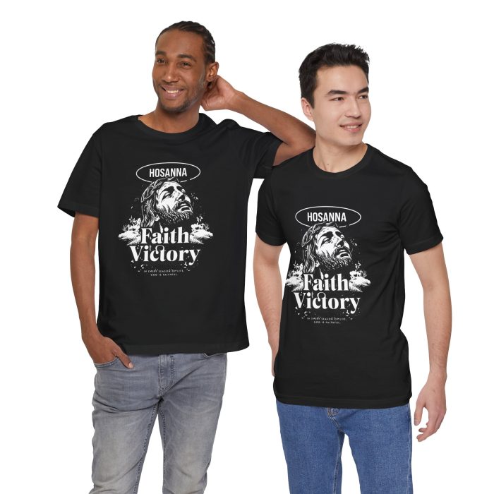Faith Victory Unisex Tee - Hosanna Christian T Shirt - Image 26