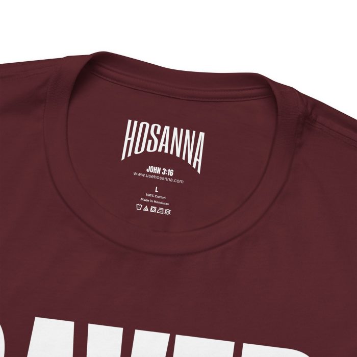 Saved & Redeemed Short Sleeve Tee - Christian Hosanna T Shirt - Image 40