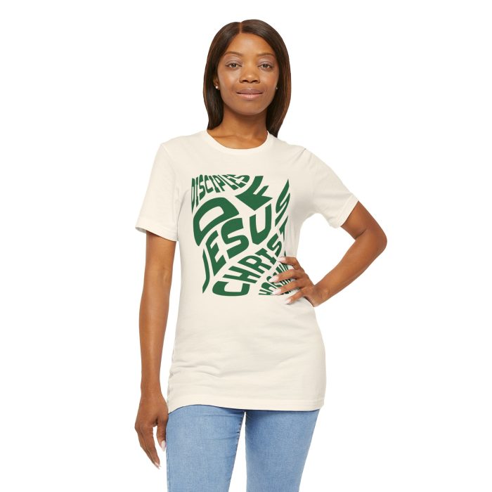 Disciple of Jesus Christ' Design Tee - Hosanna Christian T Shirt - Image 53
