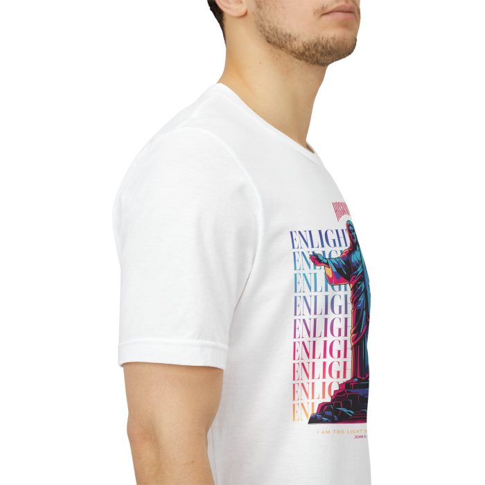 Enlightenment - Unisex Jersey Short Sleeve Hosanna Christian T-Shirt - Image 28