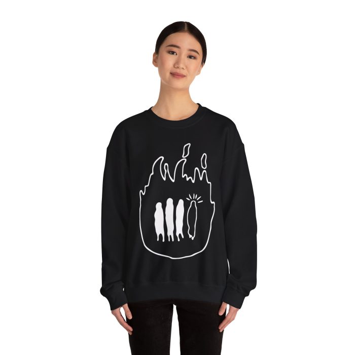 Another In The Fire - Hosanna Christian Crewneck Sweatshirt - Image 4