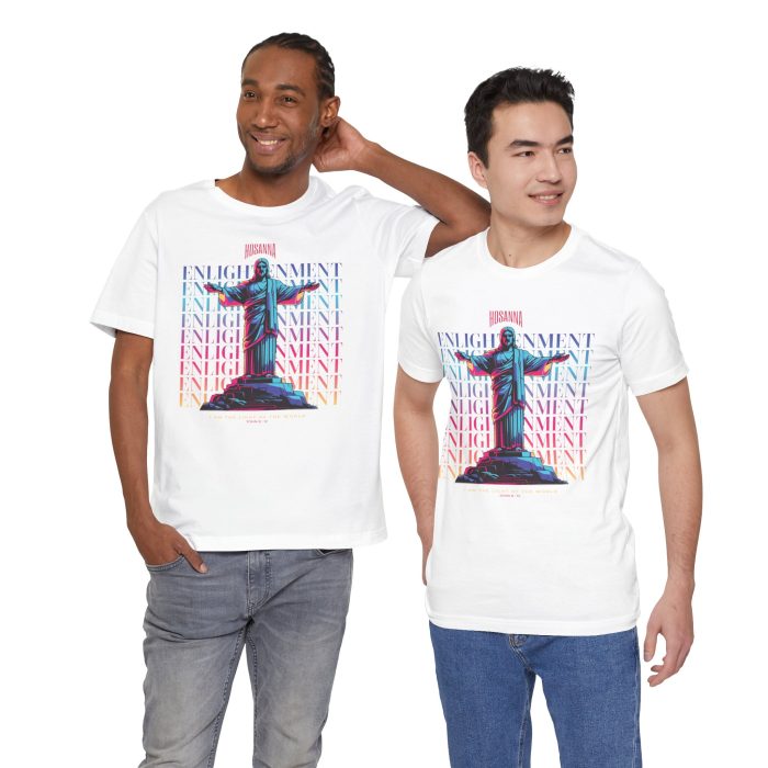 Enlightenment - Unisex Jersey Short Sleeve Hosanna Christian T-Shirt - Image 26