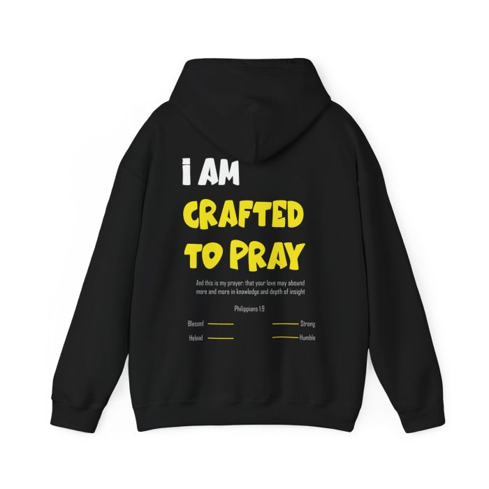 Crafted to Pray  - Hosanna Hooded Sweatshirt - Image 2