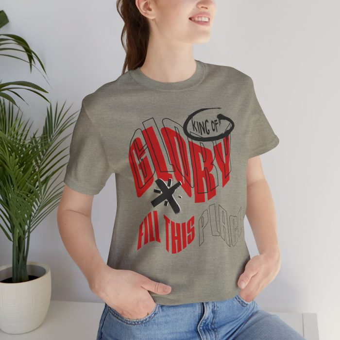 King of Glory Unisex Jersey Tee - Hosanna Christian T-Shirt - Image 55