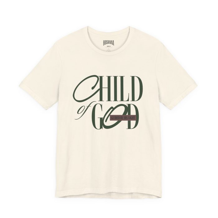 Child of God Unisex Jersey Tee - Hosanna Christian Clothing - Image 34