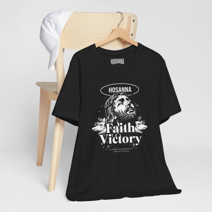 Faith Victory Unisex Tee - Hosanna Christian T Shirt - Image 6