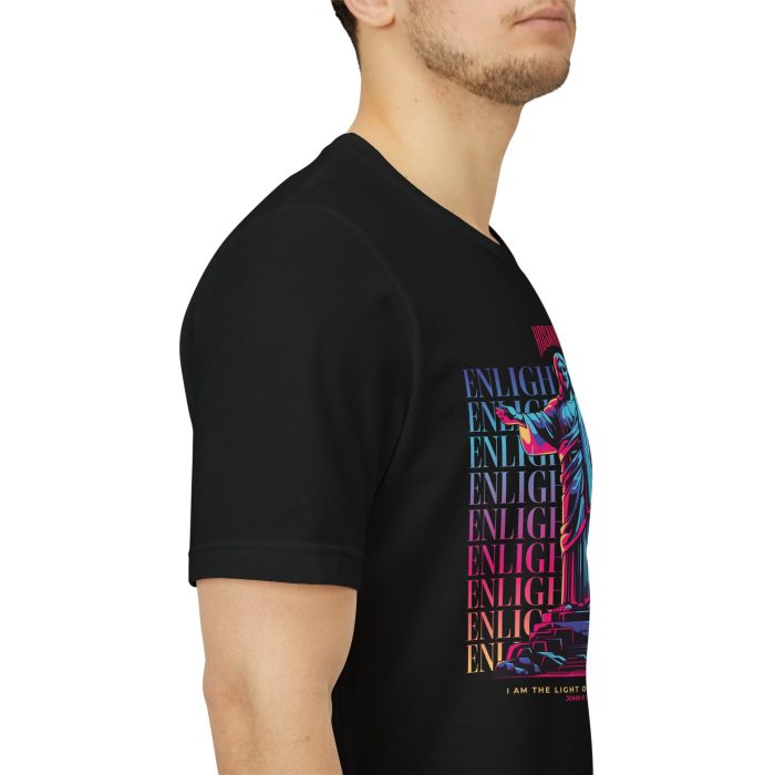 Enlightenment - Unisex Jersey Short Sleeve Hosanna Christian T-Shirt - Image 61