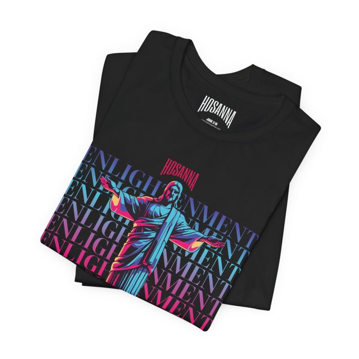 Enlightenment - Unisex Jersey Short Sleeve Hosanna Christian T-Shirt - Image 36