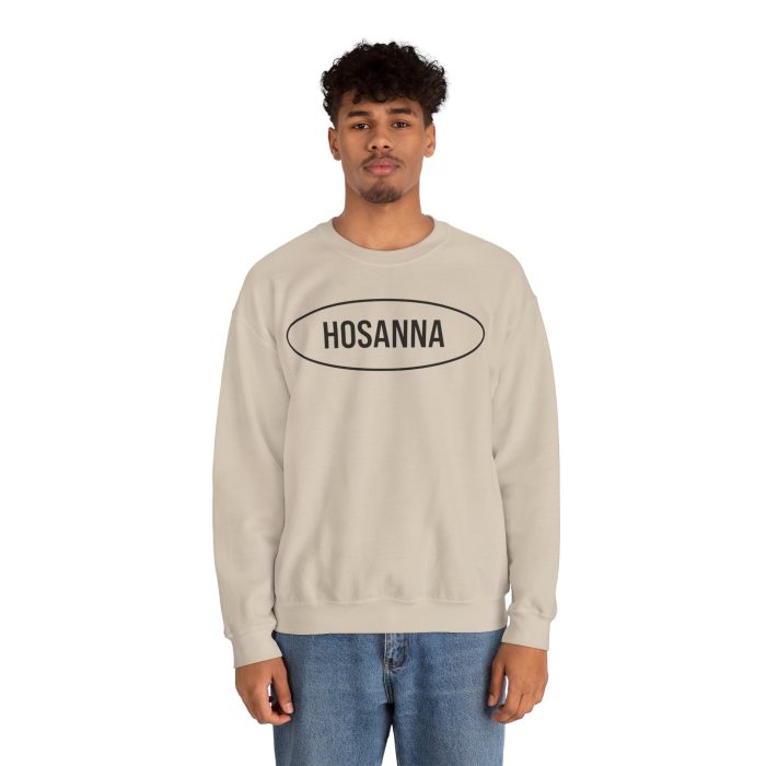 His Mercies Are New Every Morning - Hosanna Christian Crewneck Sweatshirt - Image 5