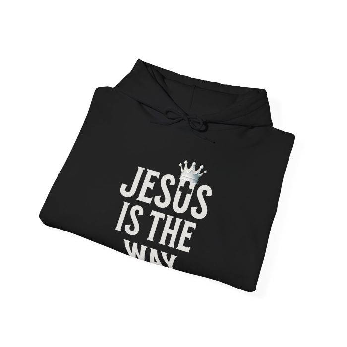 Jesus is the Way - Hosanna Hooded Sweatshirt - Image 4
