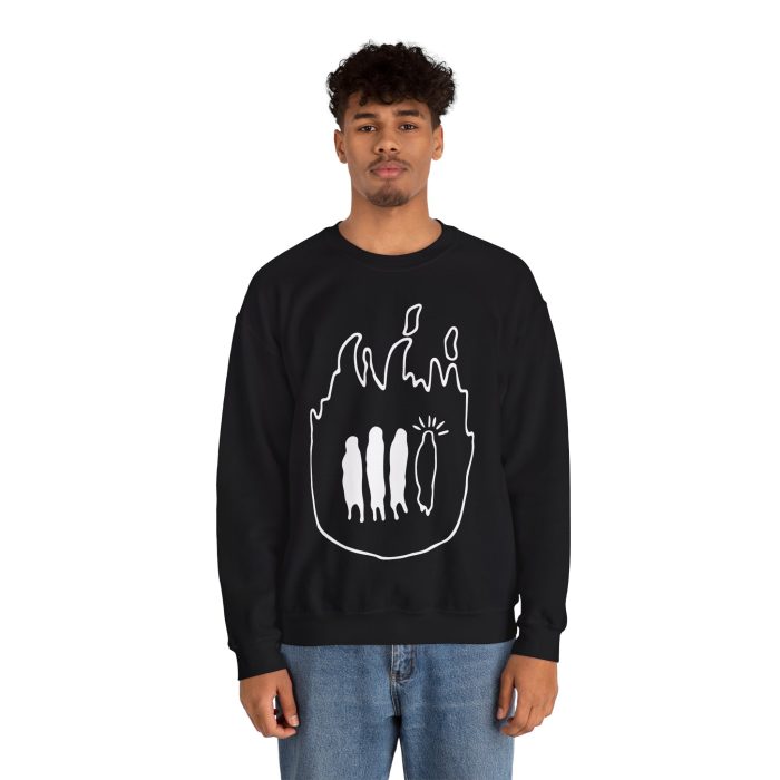 Another In The Fire - Hosanna Christian Crewneck Sweatshirt - Image 5