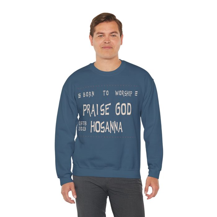 Praise God, Hosanna Crewneck Sweatshirt - Image 30