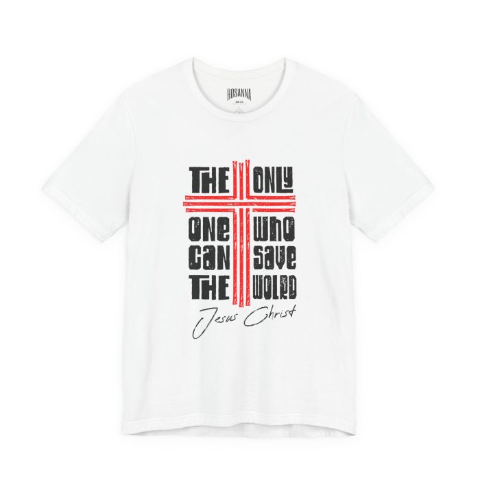 The Only One - Jesus Christ Short Sleeve Tee - Image 7