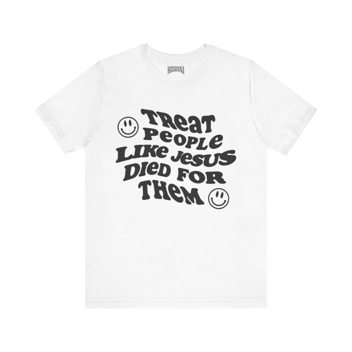 Treat People Like Jesus Short Sleeve Tee - Image 13
