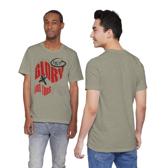 King of Glory Unisex Jersey Tee - Hosanna Christian T-Shirt - Image 56