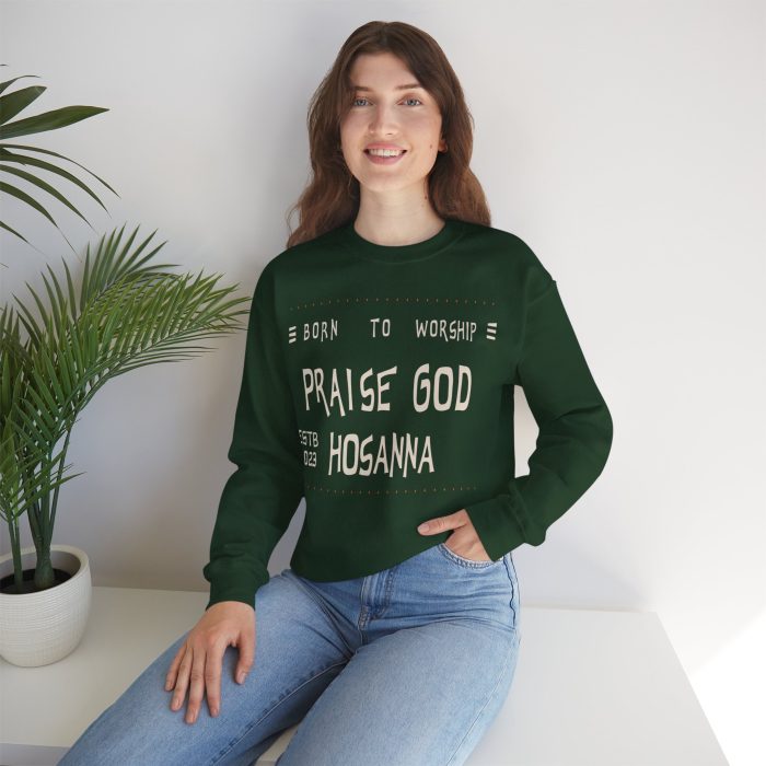 Praise God, Hosanna Crewneck Sweatshirt - Image 23