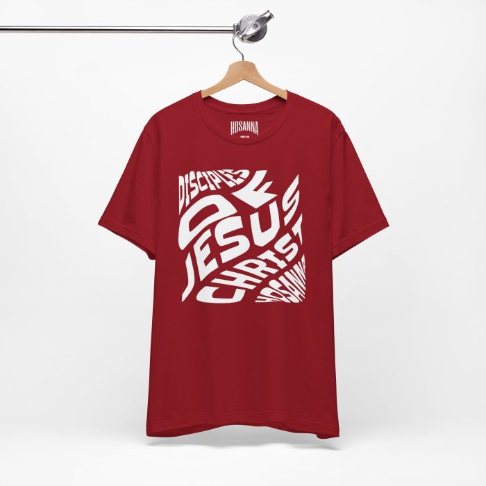 Disciple of Jesus Christ' Design Tee - Hosanna Christian T Shirt - Image 71