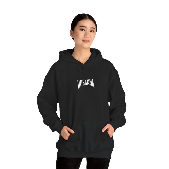 God is King - Hosanna Christian Hooded Sweatshirt - Image 6