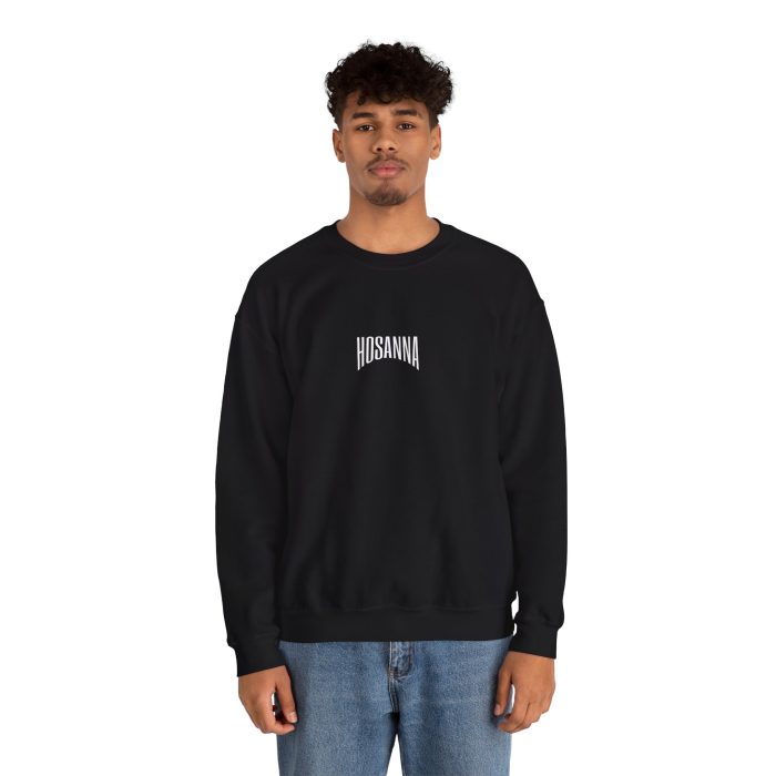 God is King - Hosanna Christian Crewneck Sweatshirt - Image 5