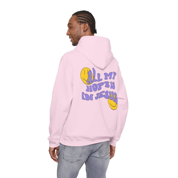 All My Hope Is In Jesus - Hosanna Christian Hooded Sweatshirt - Image 14