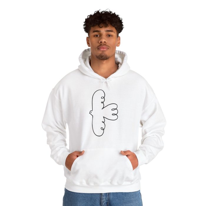 Holy Dove - Hosanna Christian Hooded Sweatshirt - Image 7