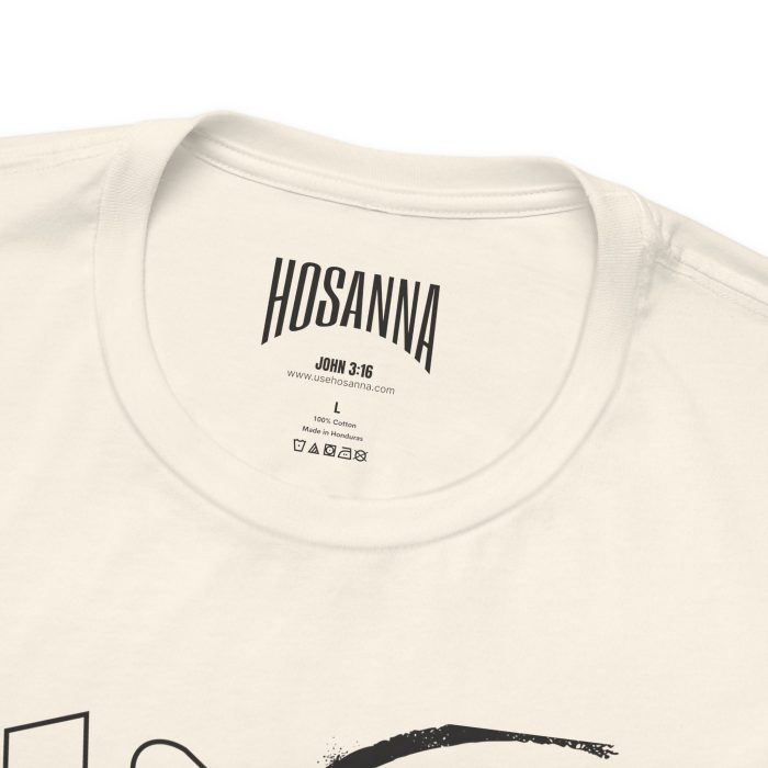 King of Glory Unisex Jersey Tee - Hosanna Christian T-Shirt - Image 7