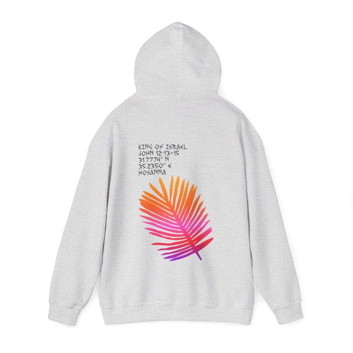 Kindg of Israel Hooded Sweatshirt - Image 3