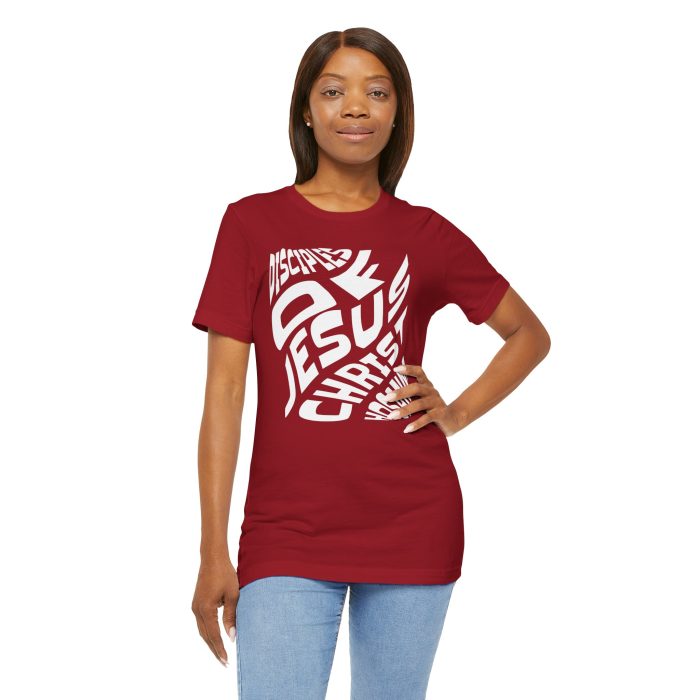 Disciple of Jesus Christ' Design Tee - Hosanna Christian T Shirt - Image 86