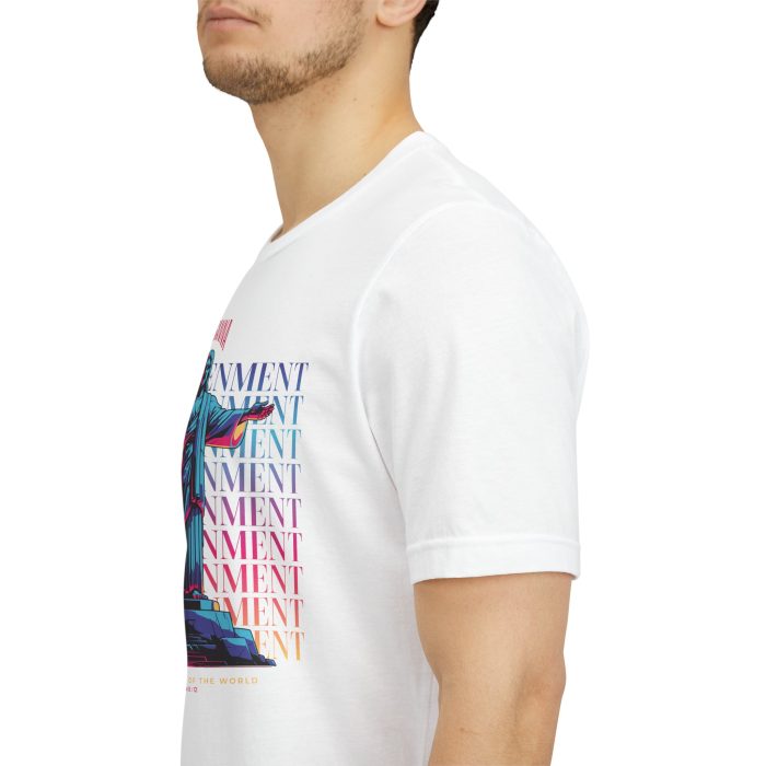 Enlightenment - Unisex Jersey Short Sleeve Hosanna Christian T-Shirt - Image 27