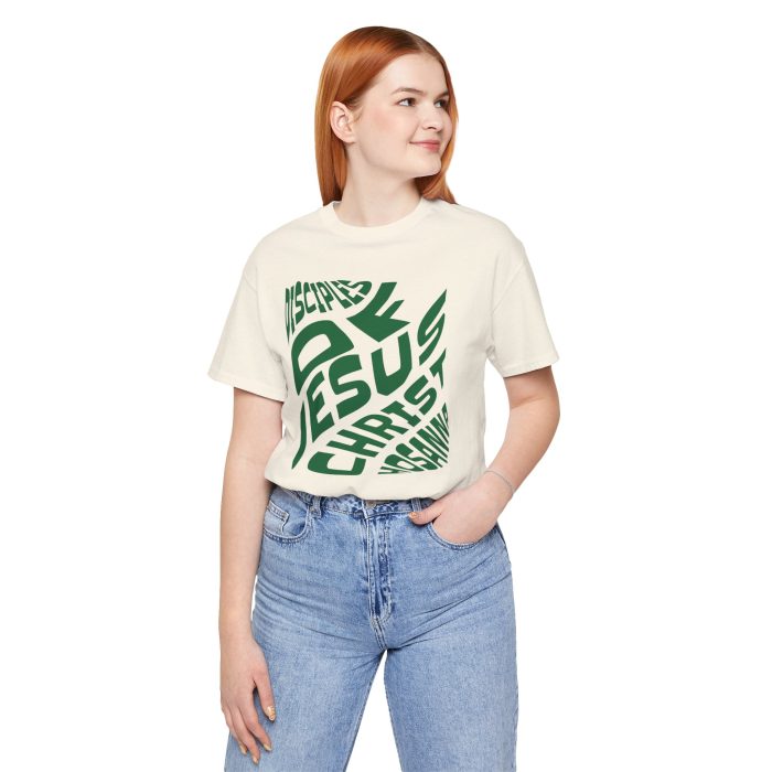 Disciple of Jesus Christ' Design Tee - Hosanna Christian T Shirt - Image 49
