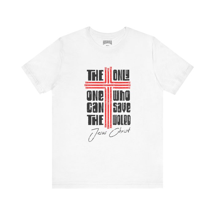 The Only One - Jesus Christ Short Sleeve Tee - Image 5