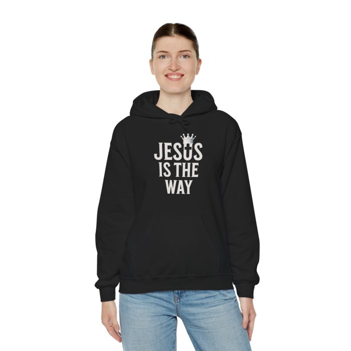 Jesus is the Way - Hosanna Hooded Sweatshirt - Image 8